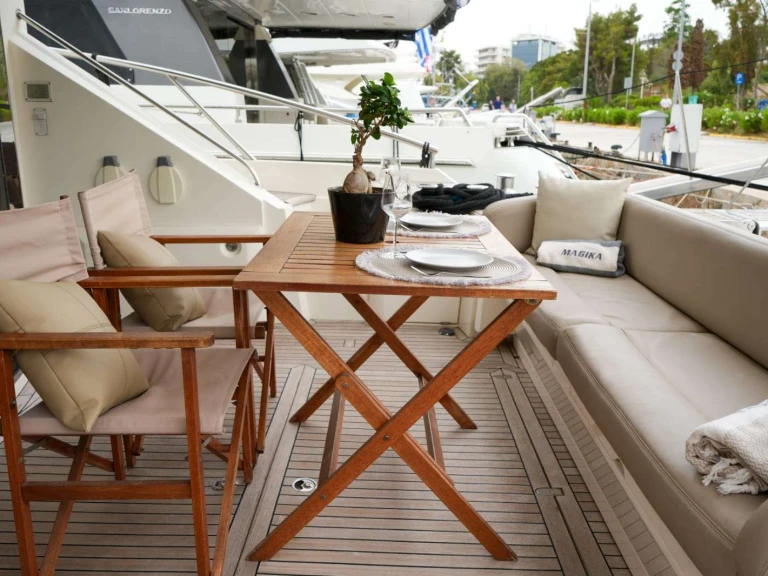 Sealine MAGIKA charter bareboat or captained in  Alimos