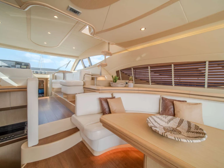 Bareboat Rental Luxury Yacht Ferretti with a boat licence