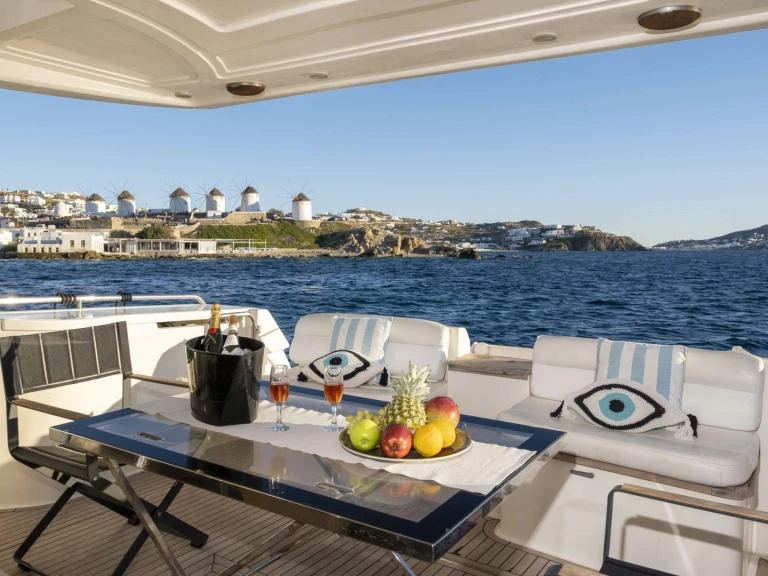 Luxury Yacht rental with or without captain Ferretti Mykonos (Island)