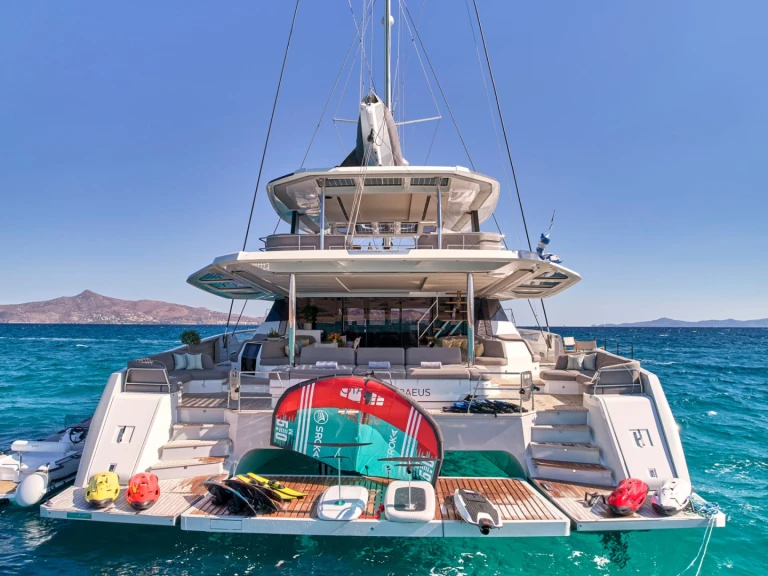 Rent a Fountaine Pajot ALOIA  80 Néa Péramos