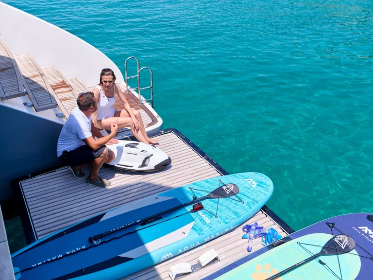 Luxury Yacht rental in Athens - Sunreef ABOVE & BEYOND