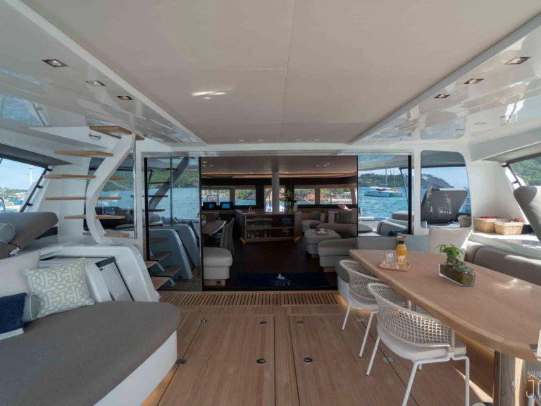 Lagoon JOY charter bareboat or captained in  French Riviera