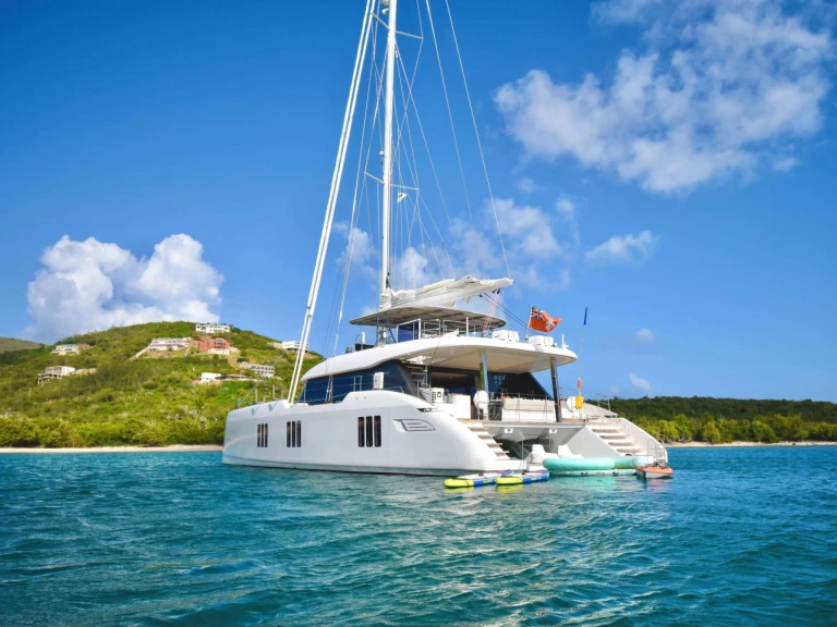 Sunreef OCEAN VIBES charter bareboat or captained in  British Virgin Islands (BVI)