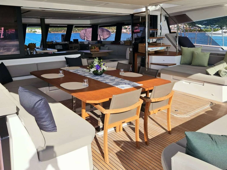 Catamaran rental with or without captain Fountaine Pajot Corsica