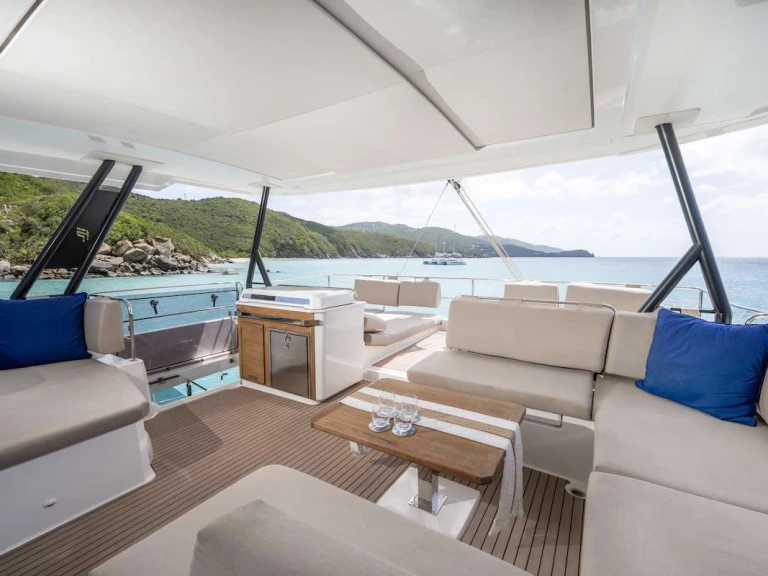 Fountaine Pajot JEWEL (67) charter bareboat or captained in  British Virgin Islands (BVI)