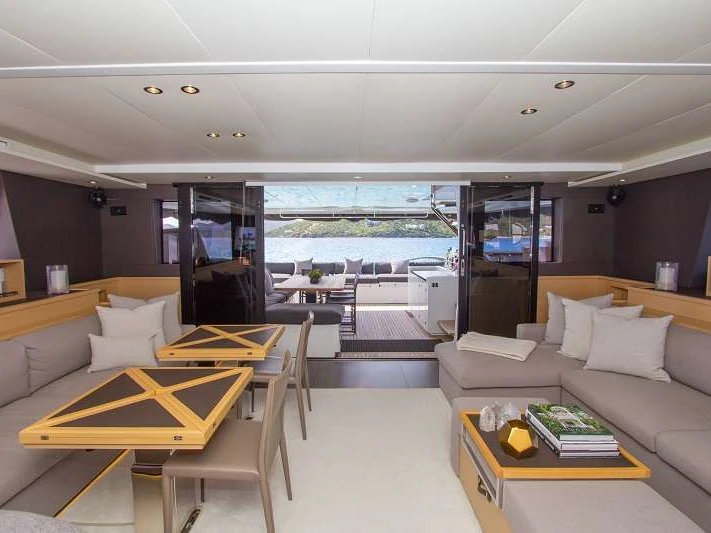 Lagoon LE REVE L620 ESSENCE charter bareboat or captained in  British Virgin Islands (BVI)