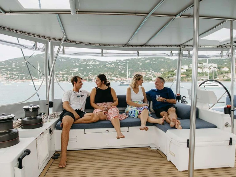 Luxury Yacht rental with or without captain Lagoon British Virgin Islands (BVI)