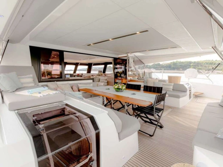 Fountaine Pajot ALLURE charter bareboat or captained in  Alimos