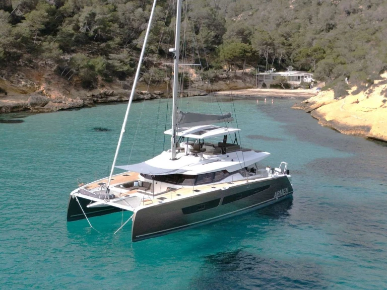 Boat rental Fountaine Pajot ARMEN in Balearic Islands on Samboat