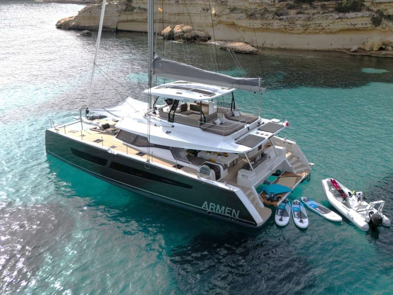 Luxury Yacht rental with or without captain Fountaine Pajot Balearic Islands