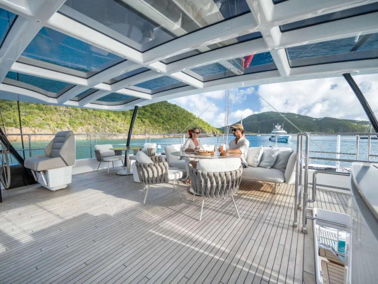 Sunreef VIVI charter bareboat or captained in  British Virgin Islands (BVI)