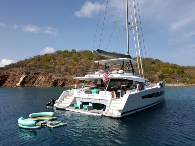 Luxury Yacht rental in British Virgin Islands (BVI) - Fountaine Pajot KRAZY KAT