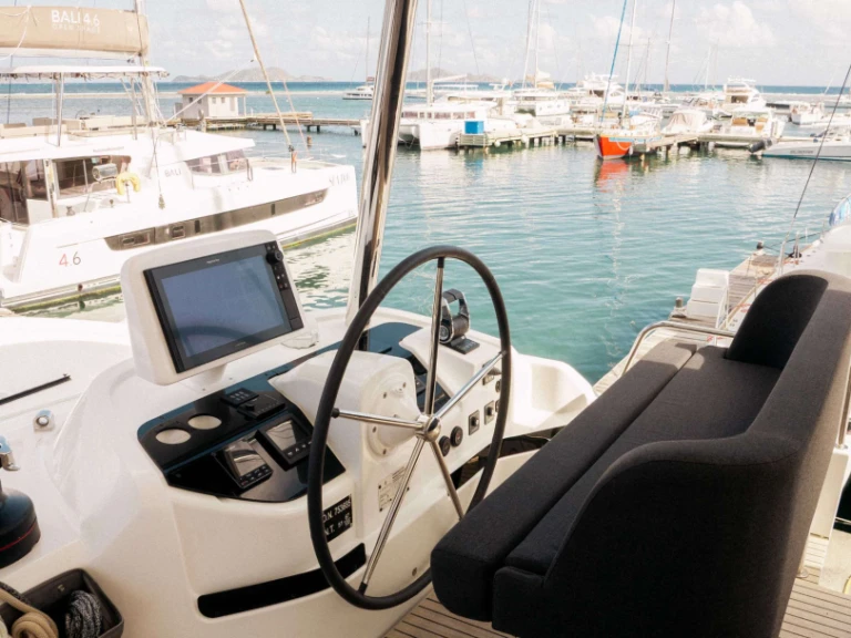 Lagoon Luna Nova charter bareboat or captained in  British Virgin Islands (BVI)