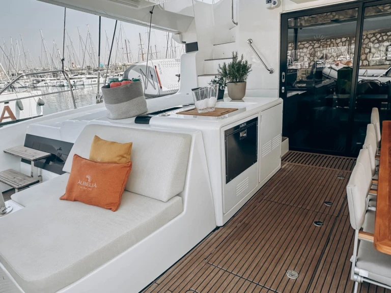 Lagoon LULU charter bareboat or captained in  Ionian coast