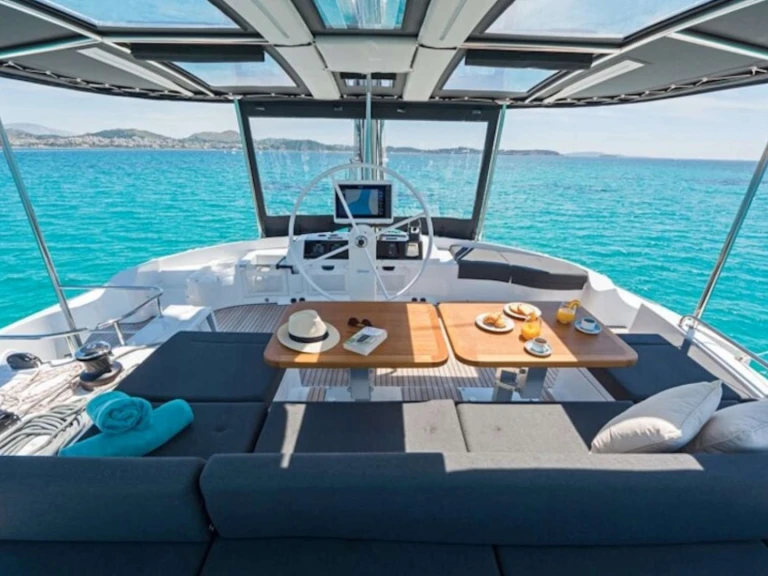 Lagoon GOA 10 charter bareboat or captained in  Staniel Cay
