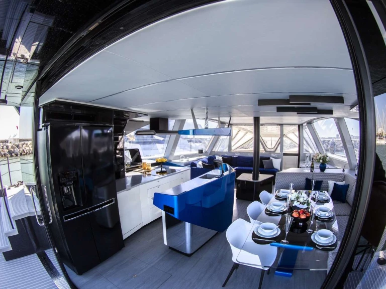 Wave Catamarans WAVE  charter bareboat or captained in  Portisco