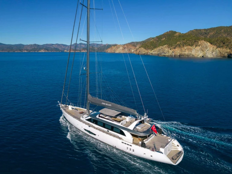 Bareboat Rental Luxury Yacht Fethiye-Shipyard with a boat licence