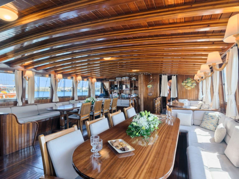 Custom Gulet-Motor Sailor THALASSA charter bareboat or captained in  Piraeus