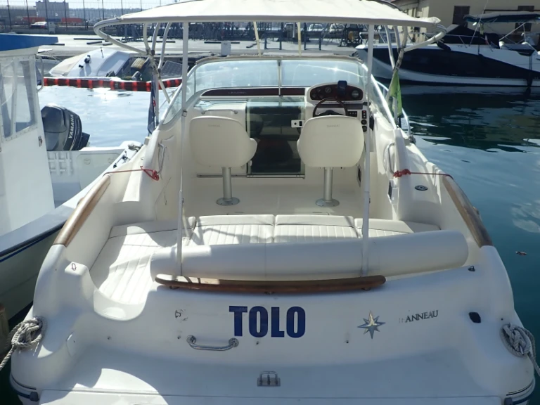 Jeanneau Leader 705 charter bareboat or captained in  Toulon