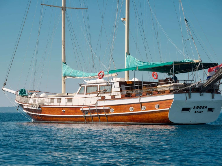 Luxury Yacht rental in Krilo -  Custom Built Aluminum Cutter AGORA