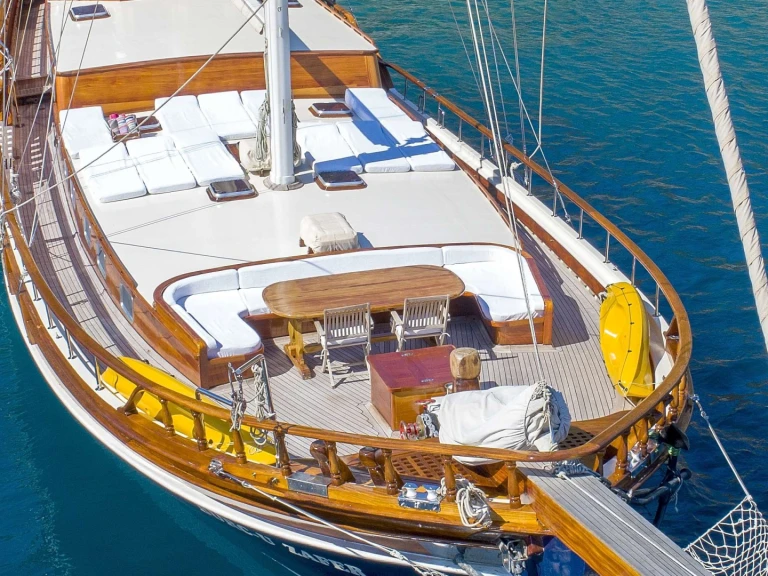 Custom built - Bodrum BURC-U ZAFER charter bareboat or captained in  Bodrum