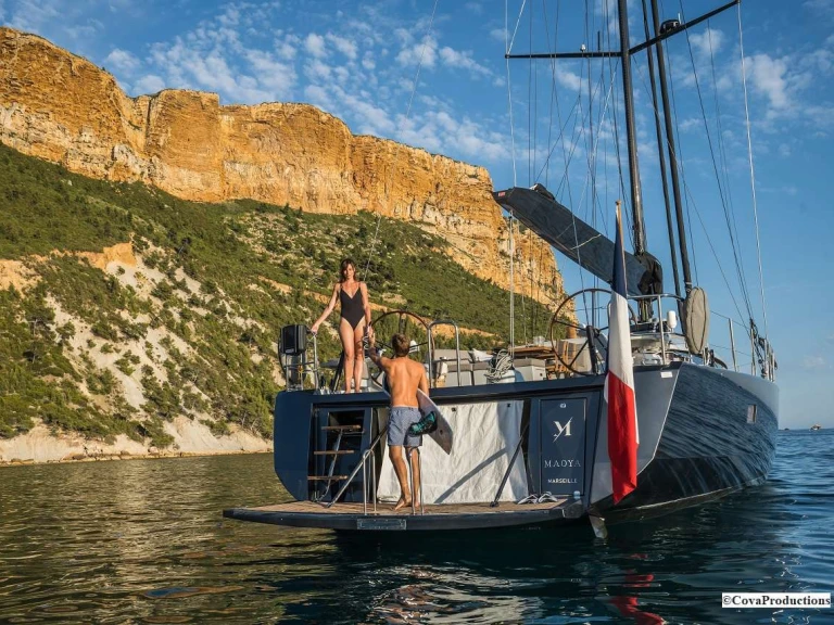 Cnb-Bordeaux MAOYA charter bareboat or captained in  Corsica