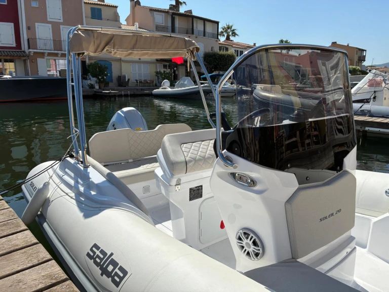 RIB rental with or without captain Salpa Port Grimaud