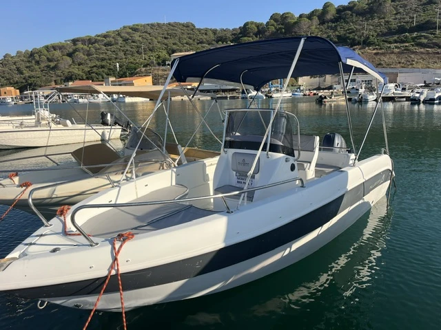 Allegra Boats All 19 Open charter bareboat or captained in  Porticciolo di Castelsardo