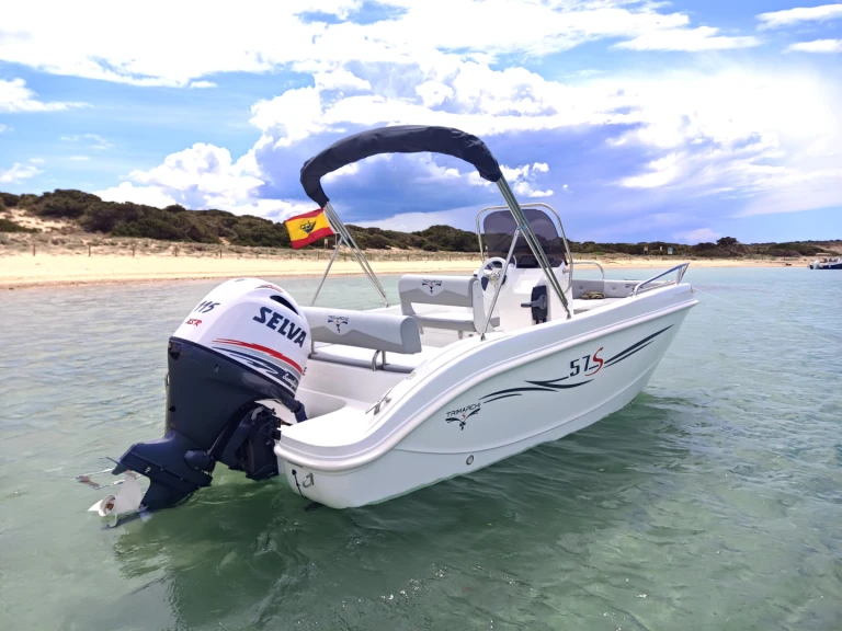 Motorboat rental in Ibiza Town - Trimarchi 57S