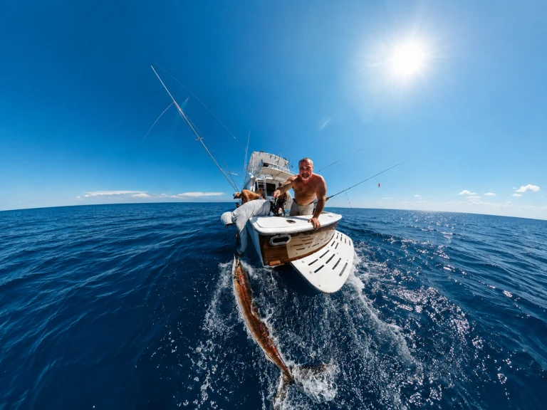 Motorboat rental with or without captain Custom Made Bahía Culebra