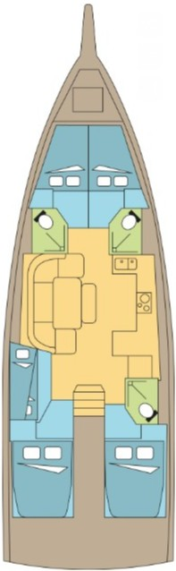 Sailboat rental in Parham Town - Jeanneau Sun Odyssey 455