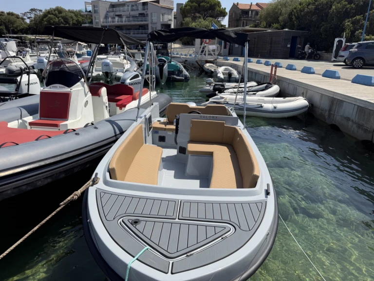 Valory 525 charter bareboat or captained in  Porto Pollo