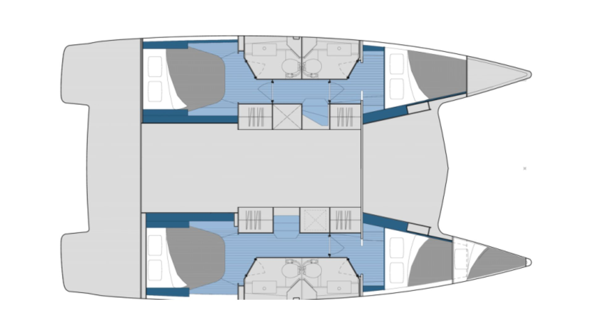 Catamaran for rent Cagliari at the best price