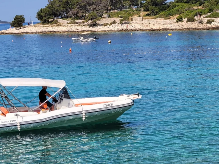RIB rental with or without captain Marlin Boat Hvar