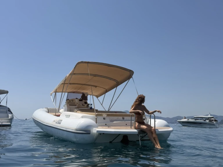 Sea prop Rib 27 10mt charter bareboat or captained in  Rapallo