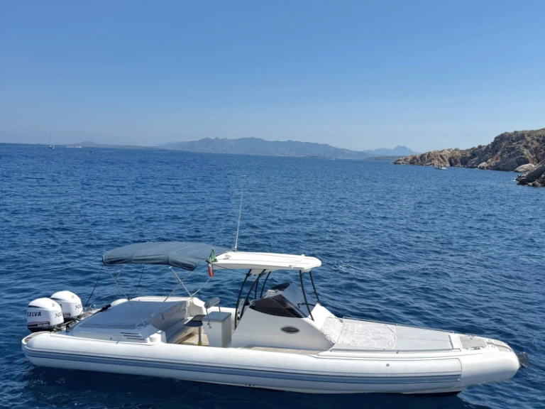 Bareboat Rental RIB CVL Nautica with a boat licence