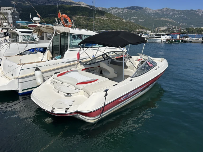 Stingray 208LR charter bareboat or captained in  Budva