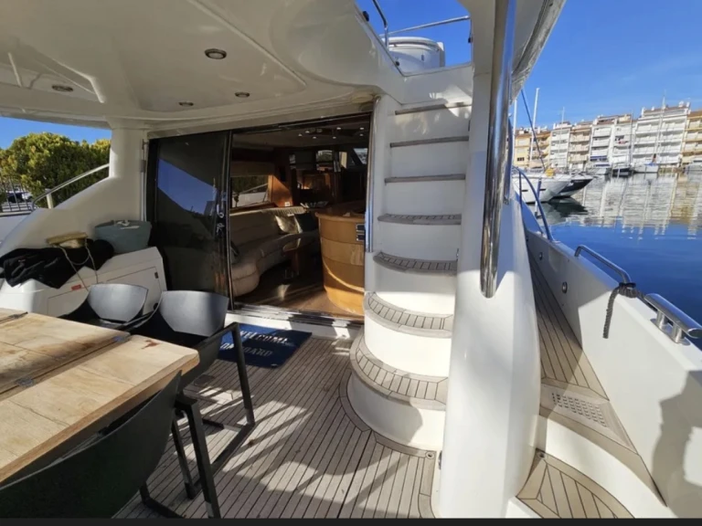 Sunseeker Manhattan 74 MK II charter bareboat or captained in  Golfe-Juan
