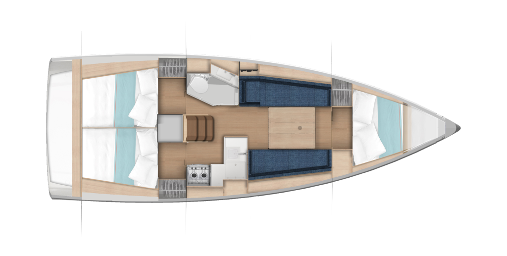 Bareboat Rental Sailboat Jeanneau with a boat licence