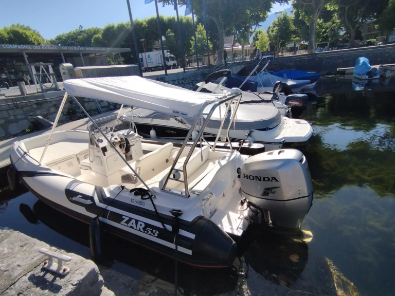 RIB rental in Grand Port d'Aix-les-Bains - Zar Zar 53