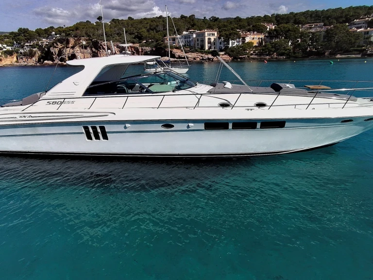 Sea Ray Sea Ray 580 Super Sun Sport charter bareboat or captained in  Palma de Mallorca