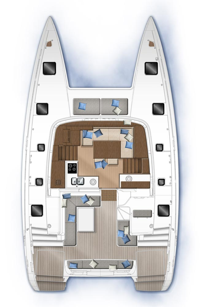 Yacht charter Šibenik cheap Lagoon 40
