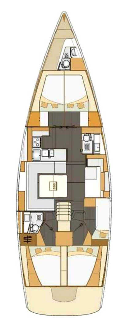 Elan Impression 50 charter bareboat or captained in  Biograd na Moru