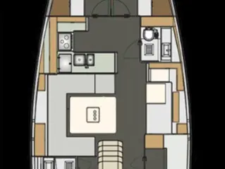 Sailboat rental in Zadar - Elan Impression 50