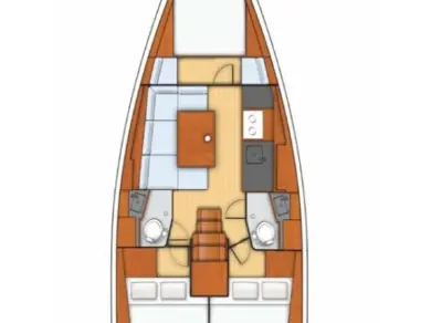 Boat rental Bénéteau Oceanis 38.1 in Zadar on Samboat