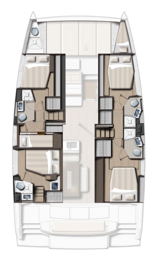 Yacht charter Trogir cheap Bali 4.6