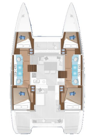 Catamaran rental in Split - Lagoon Lagoon 40