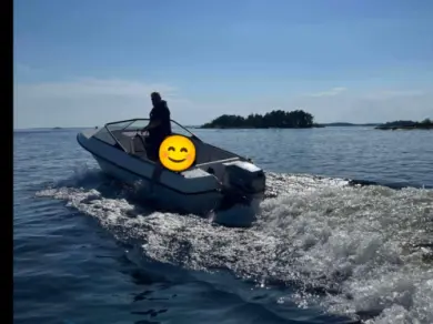 Skibsplast 460 VS, approx. 15 ft / ca. 4.6 m• MARINEER 75 charter bareboat or captained in  Nannestad