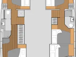 Boat rental Fountaine Pajot Aura 51 in Saint-Raphaël on Samboat