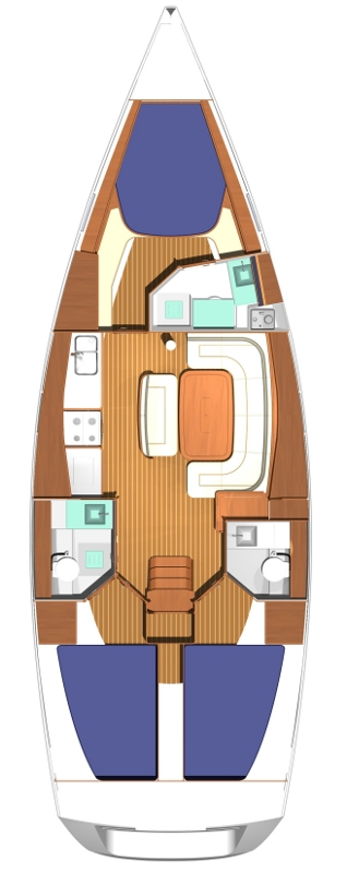Sailboat rental with or without captain Dufour Toulon